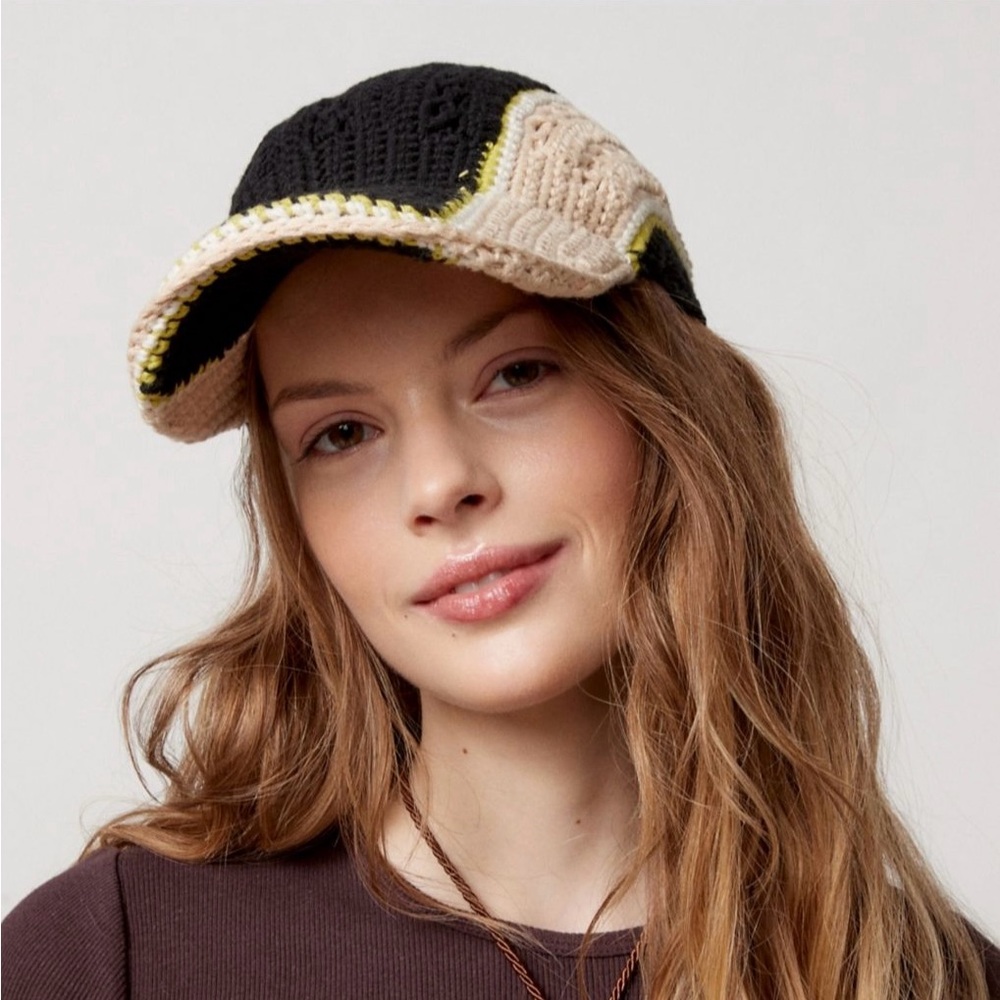 Urban Outfitters Crochet Baseball Hat NWT